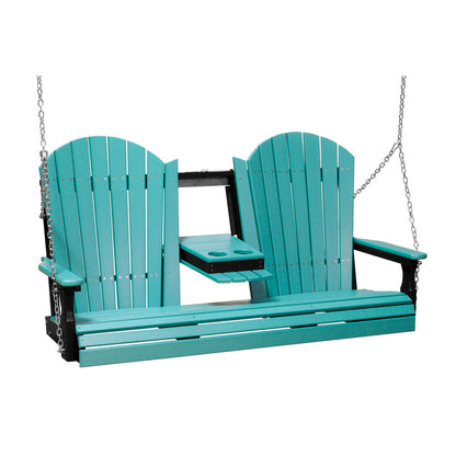 LuxCraft Poly 5' Adirondack Swing