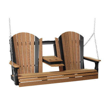 LuxCraft Poly 5' Adirondack Swing