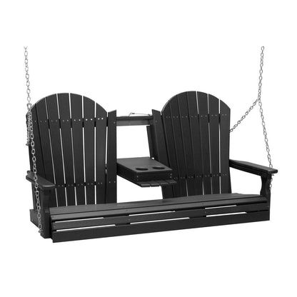 LuxCraft Poly 5' Adirondack Swing