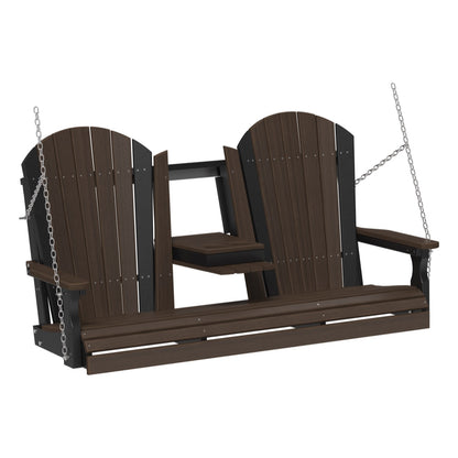 LuxCraft 5' Adirondack Swing