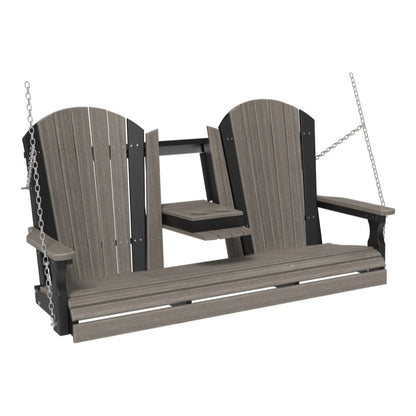 LuxCraft Poly 5' Adirondack Swing