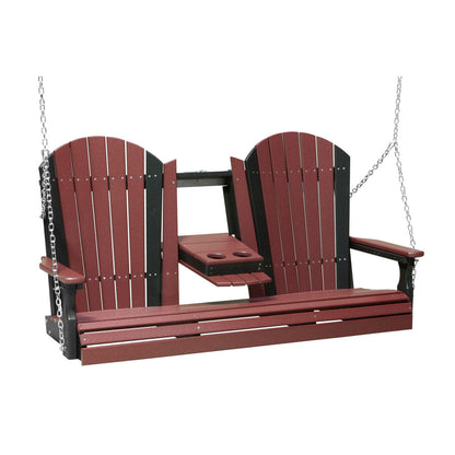 LuxCraft Poly 5' Adirondack Swing