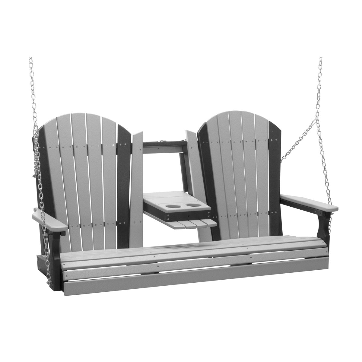 LuxCraft Poly 5' Adirondack Swing