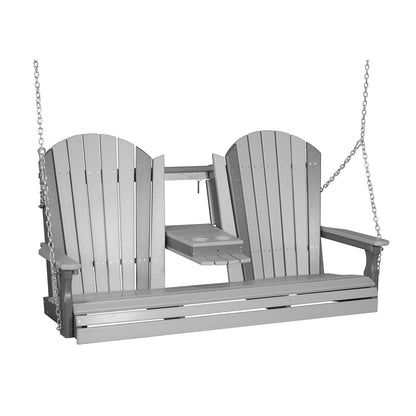 LuxCraft Poly 5' Adirondack Swing