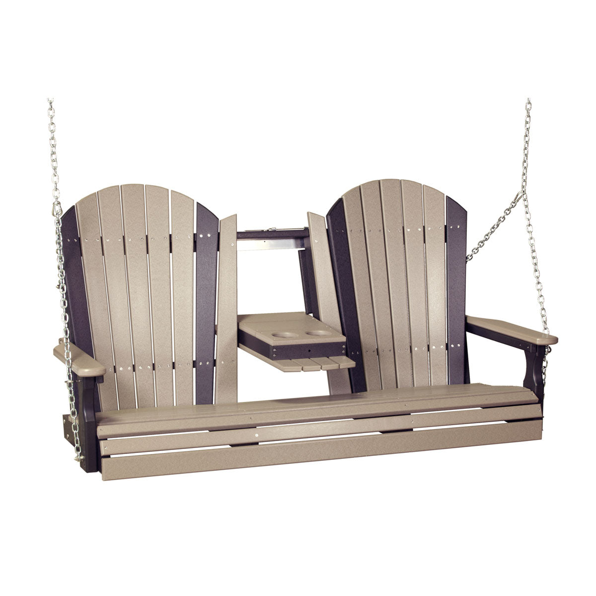 LuxCraft Poly 5' Adirondack Swing