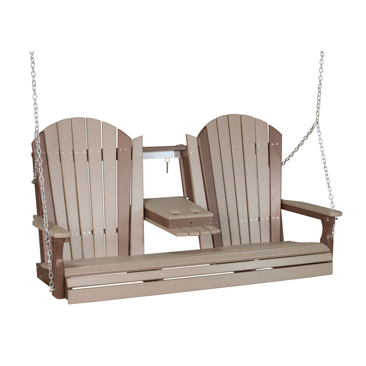 LuxCraft Poly 5' Adirondack Swing