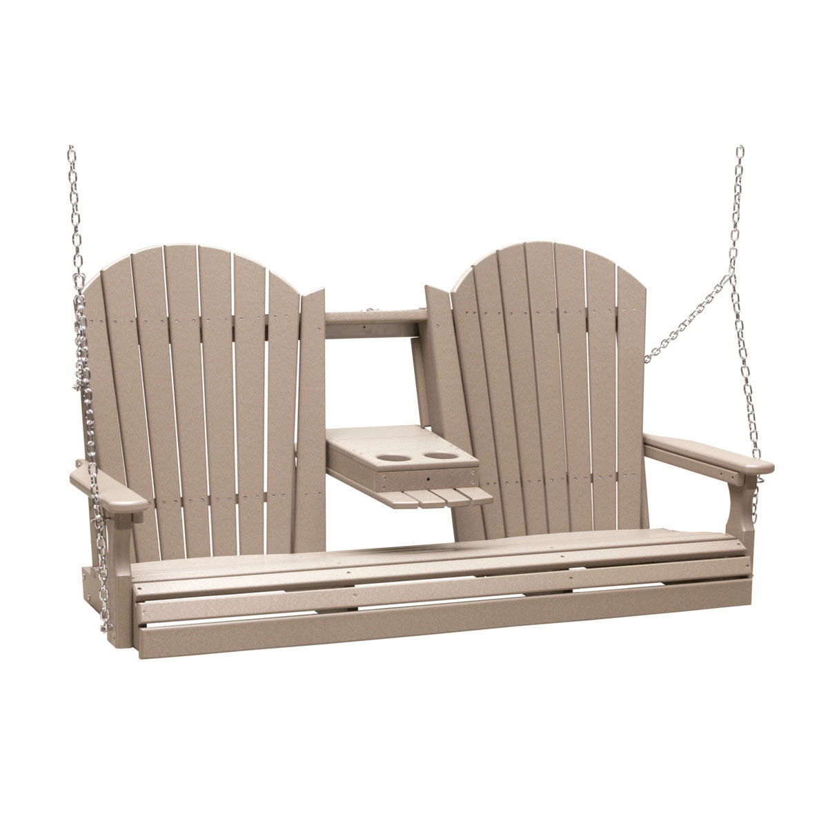 LuxCraft Poly 5' Adirondack Swing