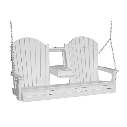 LuxCraft Poly 5' Adirondack Swing