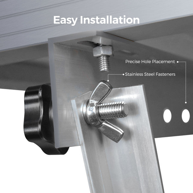 Renogy RV Tilt Solar Panel Mount Brackets