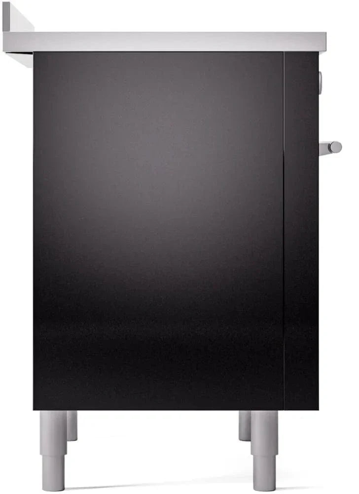 ILVE 36"Professional Plus Freestanding Induction Range Glossy Black UPI366WMPBK