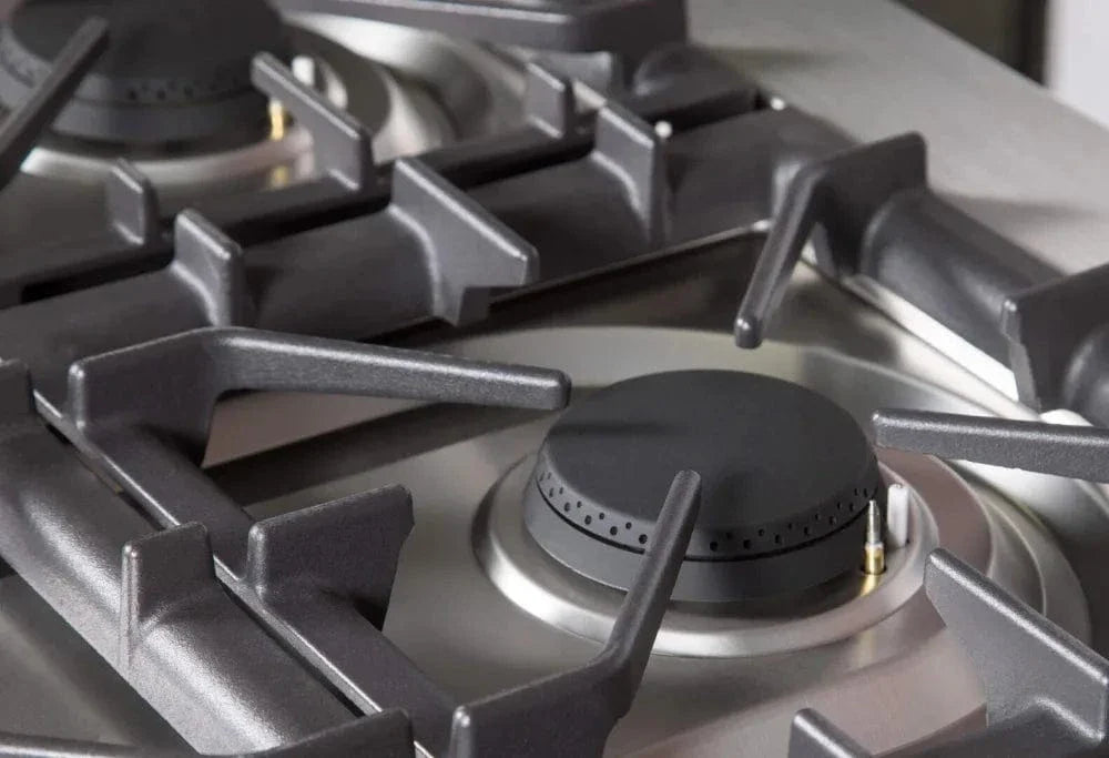 ILVE Majestic II 48" Dual Fuel Range White w/ Brass Trim UM12FDQNS3WHG