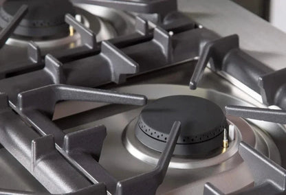 ILVE Majestic II 48" Dual Fuel Range White w/ Brass Trim UM12FDQNS3WHG