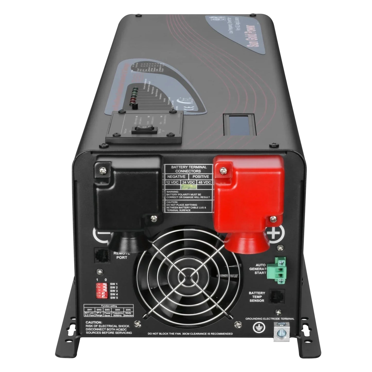 SunGoldPower 6000W DC 24V/ 48V Split Phase Pure Sine Wave Inverter With Charger