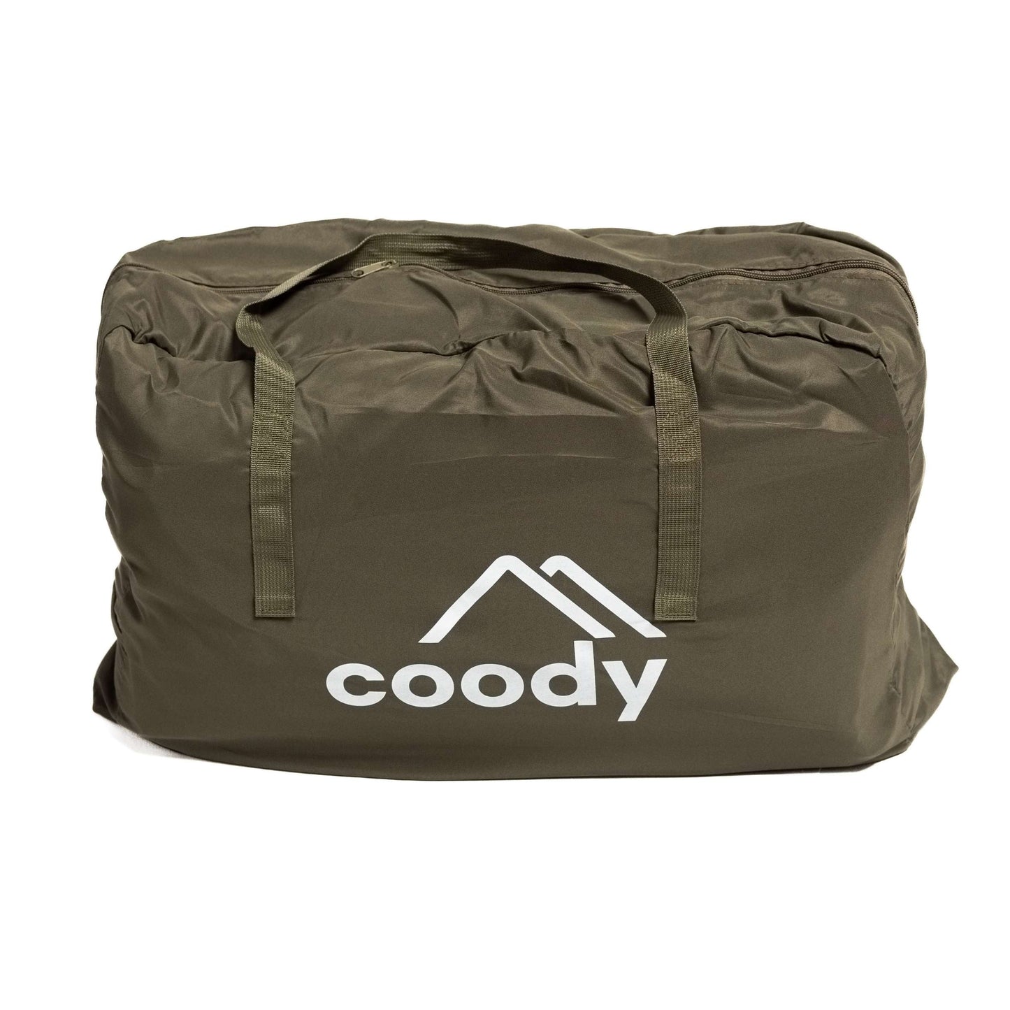 Coody Air Mattress Green Queen (197×150×35 cm) – Premium Air Bed with Built-in Pump