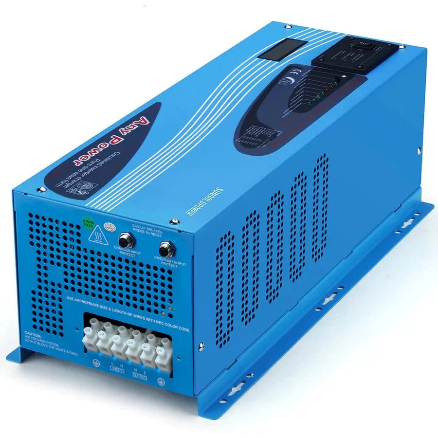 SunGoldPower 4000W DC 12V Pure Sine Wave Inverter With Charger