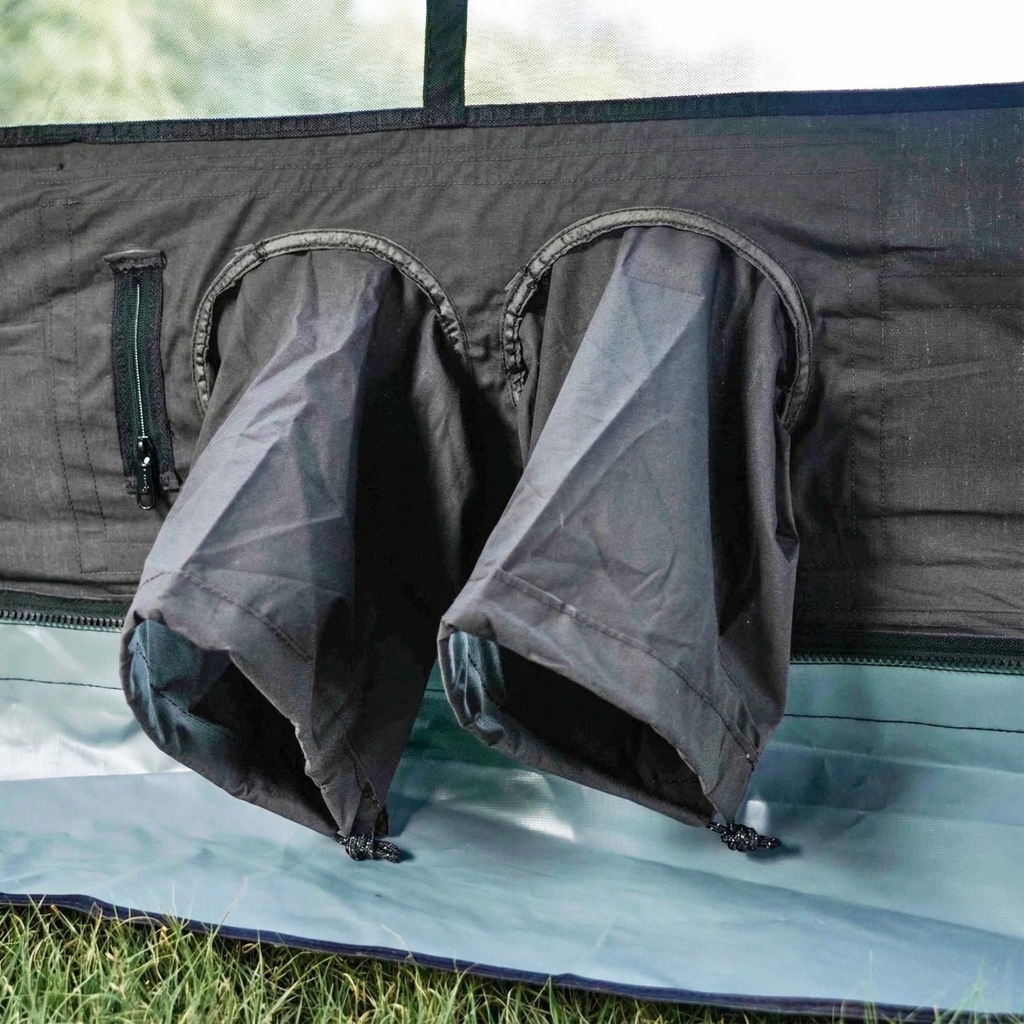 Coody Familia AirTent 17.2 Gray Inflatable Tent House for Camping (2-10 Person)