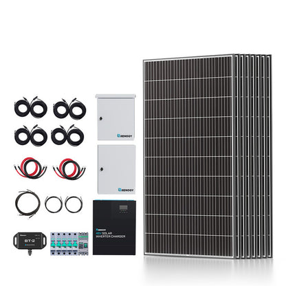 Renogy 1200W/2500W Tiny House Home Cabin Kit