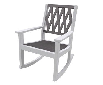 Seaside Casual Poly Greenwich Rocker Diamond Back Style