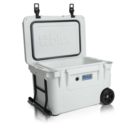 Blue Coolers 60 Quart Ice Vault Roto-Molded Cooler with Wheels - Custom