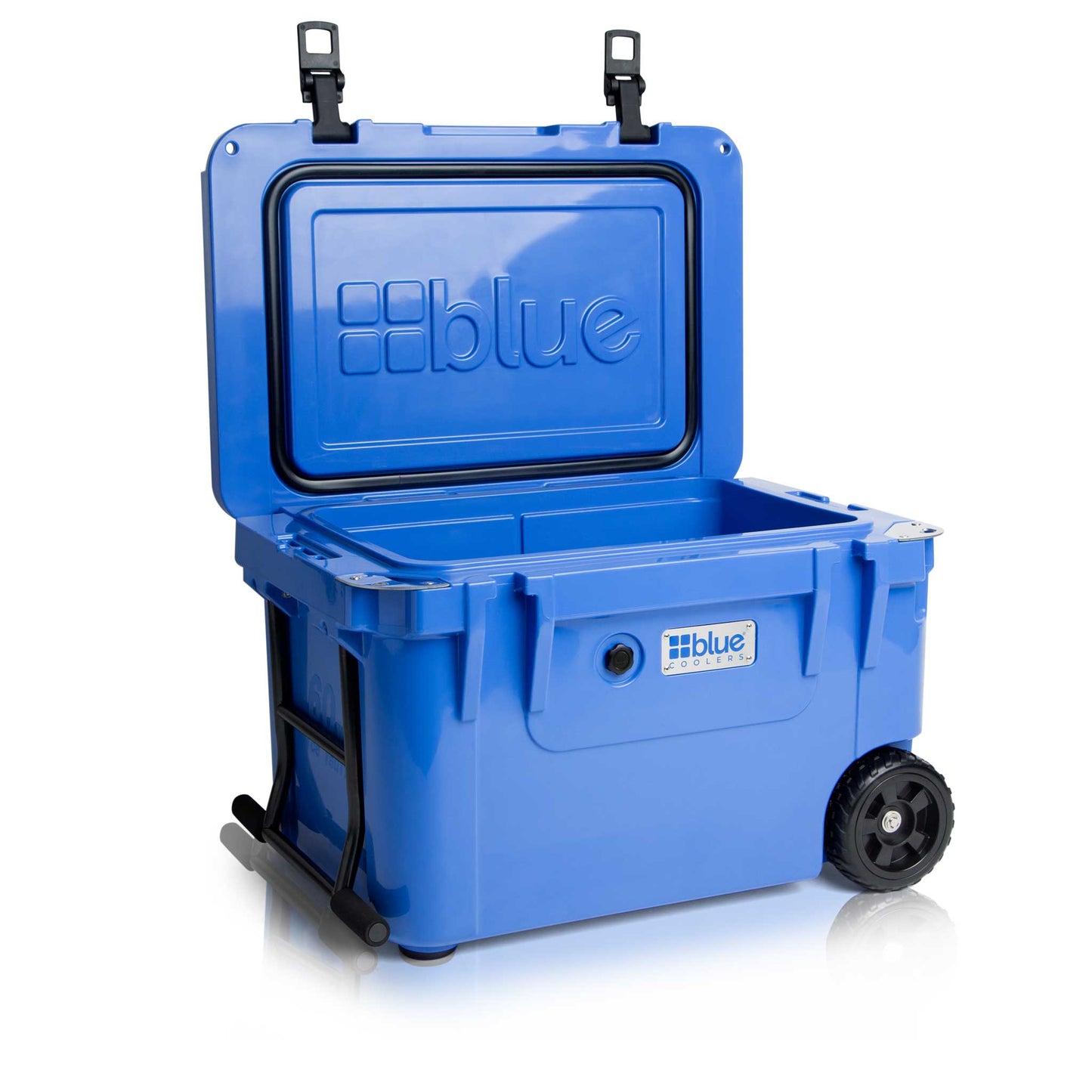 Blue Coolers 60 Quart Ice Vault Roto-Molded Cooler with Wheels - Custom