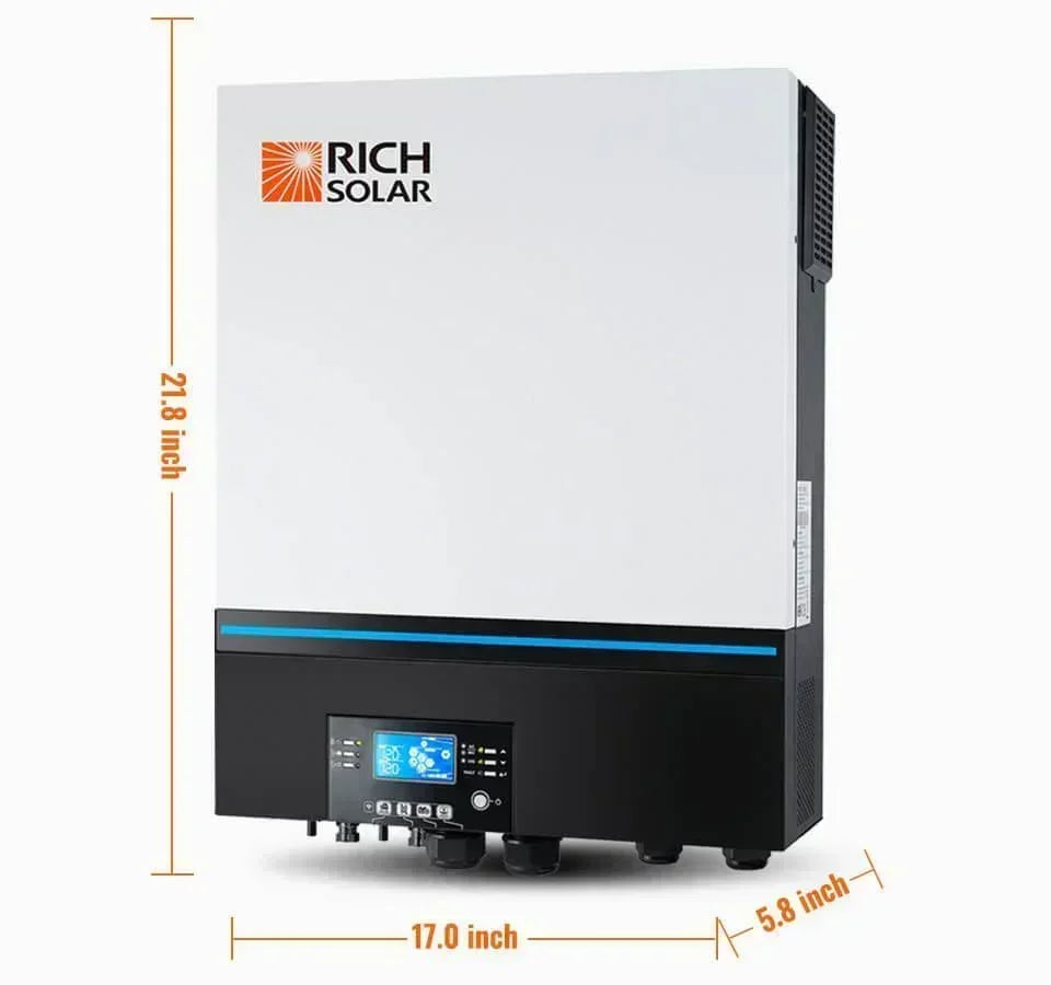 Rich Solar Complete Off-Grid Solar Kit RS-H6548 | 8000W PV Input 48V 120VAC Output
