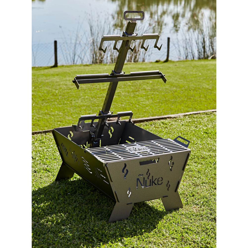 Nuke Huapi 70 Portable Argentine Wood Fire Firepit