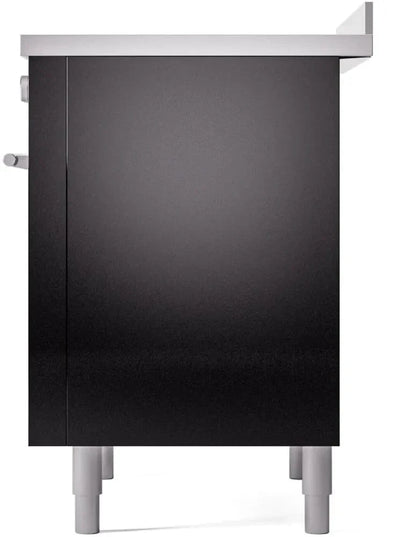 ILVE 36"Professional Plus Freestanding Induction Range Glossy Black UPI366WMPBK