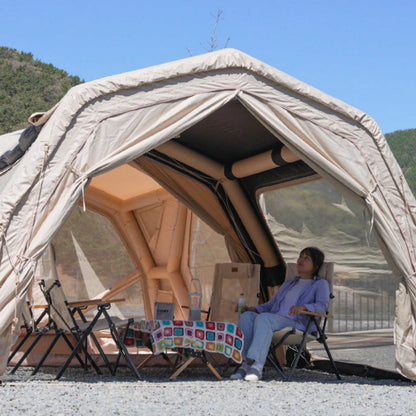 Coody AirTarp Pro Inflatable Canopy Extension for 17.2 Pro, 10.0 Pro & Hub Pro AirTents – Beige