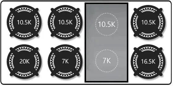 ILVE 48" Majestic II Dual Fuel Range, 8 Sealed Brass Burners, Griddle, Burgundy, Brass Trim UM12FDNS3BUG