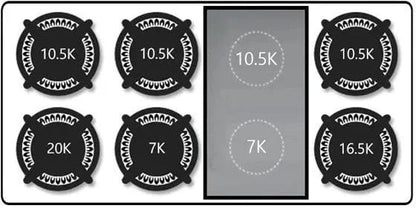 ILVE 48" Majestic II Dual Fuel Range, 8 Sealed Brass Burners, Griddle, Burgundy, Brass Trim UM12FDNS3BUG