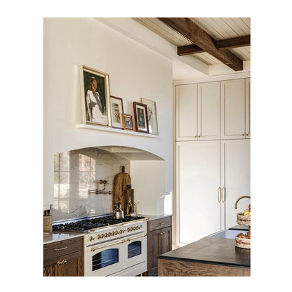 ILVE Nostalgie II 60" Dual Fuel Liquid Propane Range, Antique White, Brass Trim UP60FNMPAWGLP