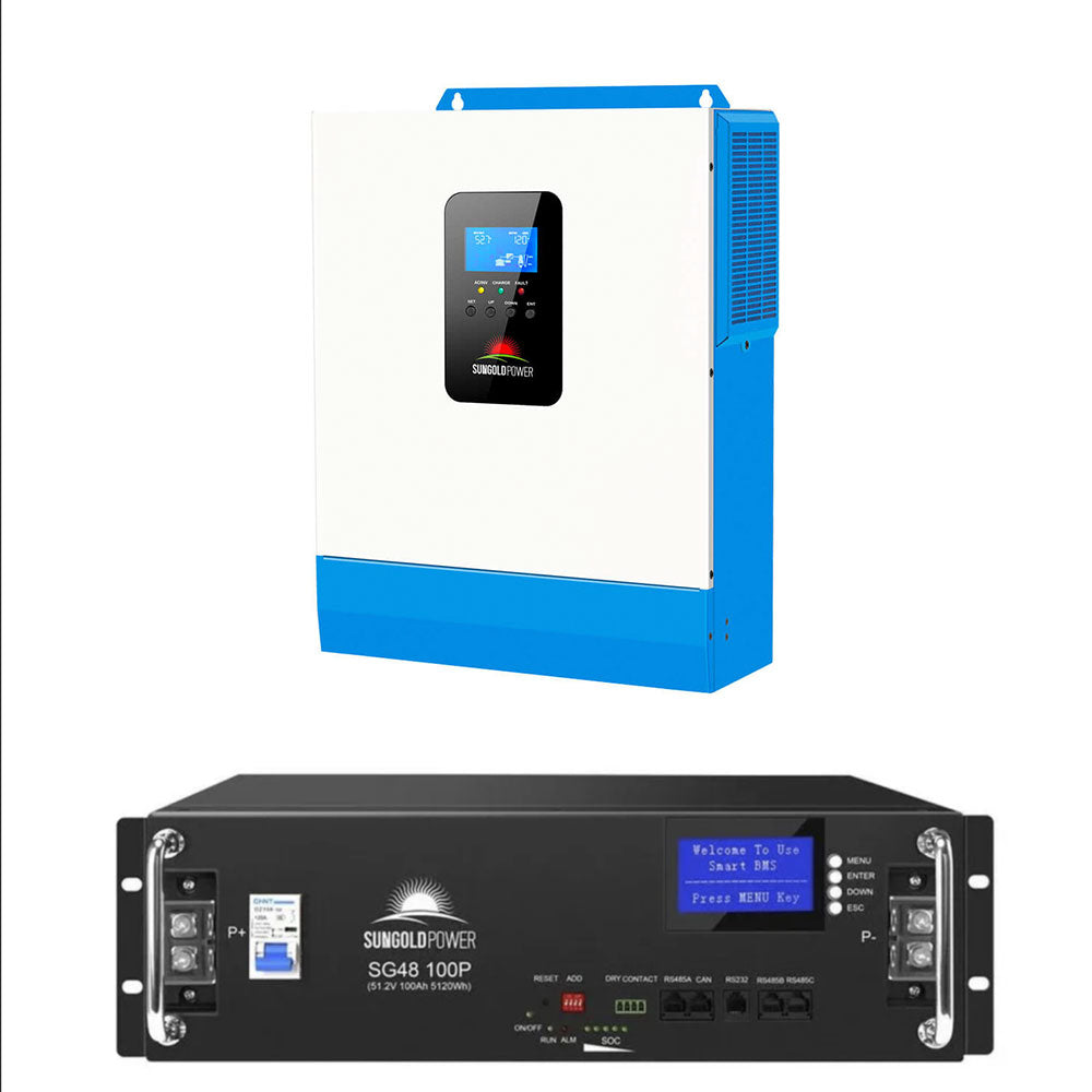 SunGoldPower 5000W 48V Solar Charger Inverter