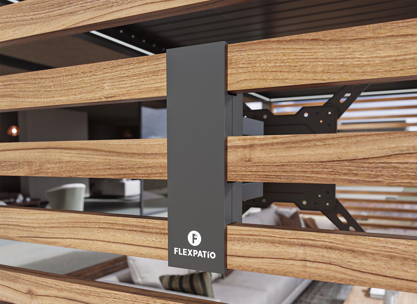 FlexPatio TV Mount for Slat Wall