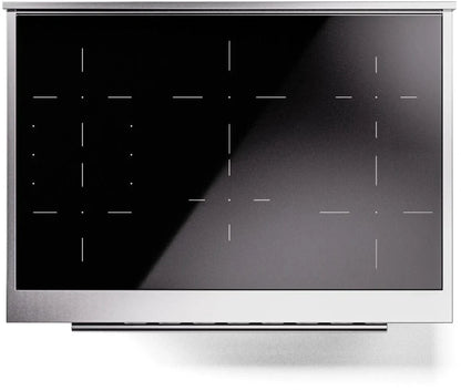 ILVE 36"Professional Plus Freestanding Induction Range Glossy Black UPI366WMPBK
