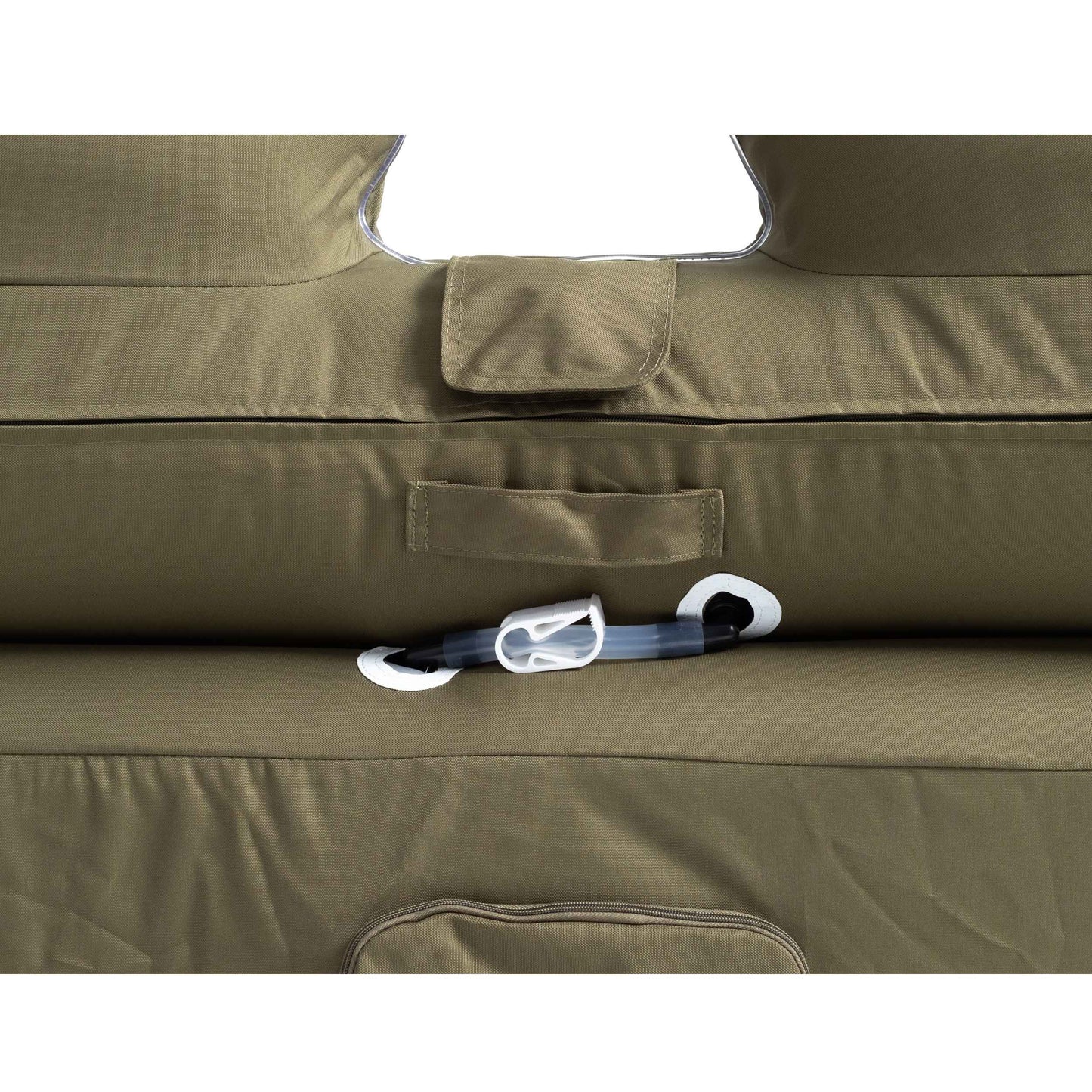 Coody Air Sofa Forest Green - Inflatable Camping Couch with Built-In Pump