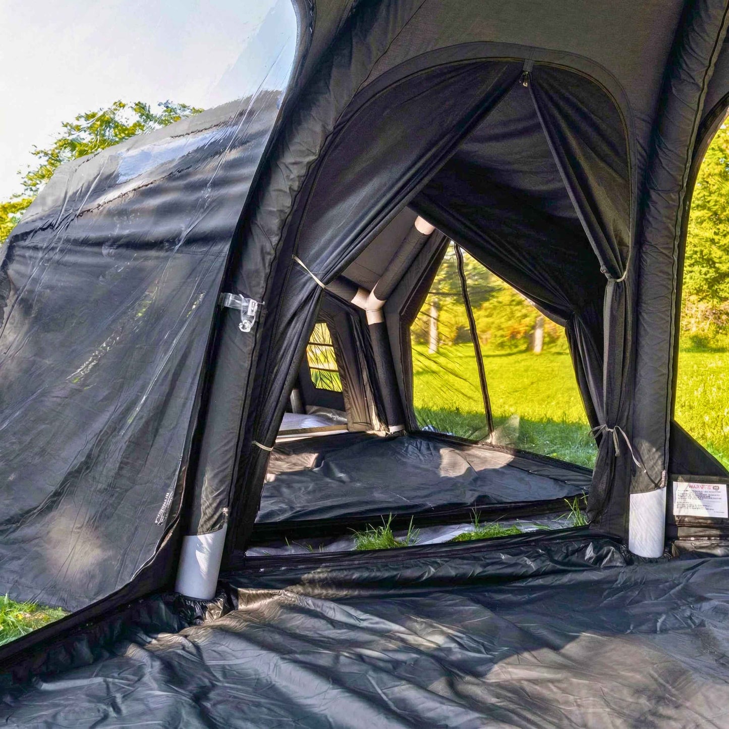 Coody Tent Connector Dome+3.6 (Black) - for Aurora Dome-to-Tent(17.2, 13.6, Hub, 10)