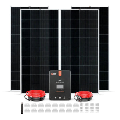 Rich Solar 800 Watt Solar Kit Complete Off-Grid Solar System for RVs, Boats, Tiny Homes
