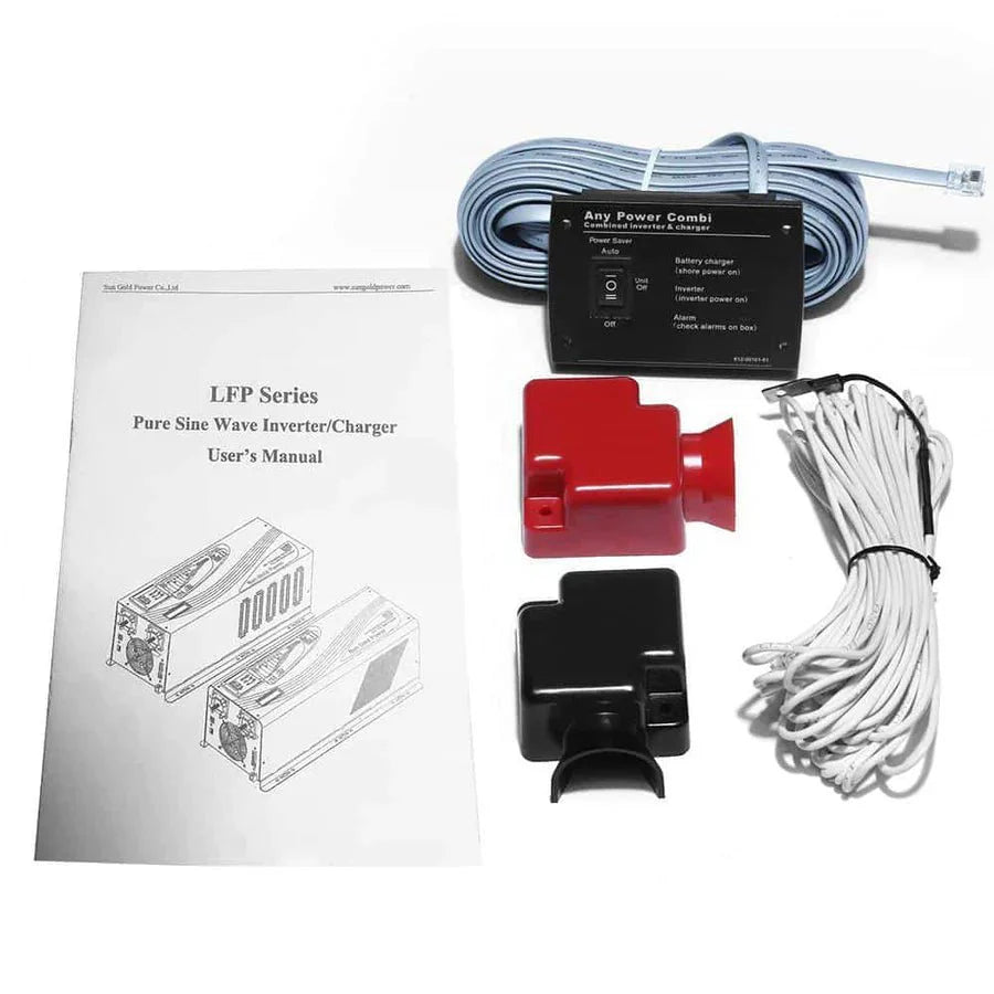 SunGoldPower 4000W DC 24V Split Phase Pure Sine Wave Inverter With Charger