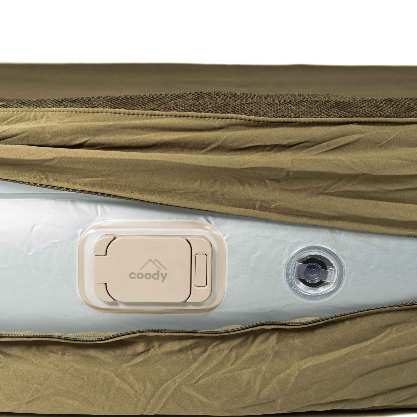 Coody Air Mattress Green Twin XL (197×91×35 cm) – Premium Air Bed with Built-in Pump