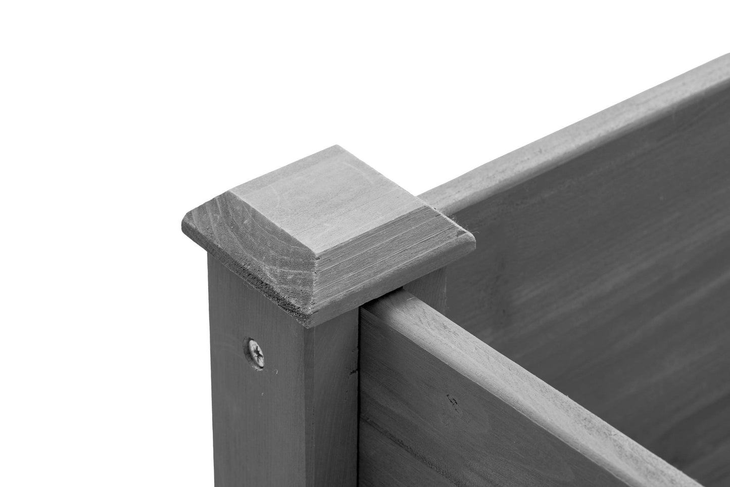 PolyTEAK Durable Raised Wooden Garden Bed with Legs for Fruits, Fruits, Vegetables, & Herbs