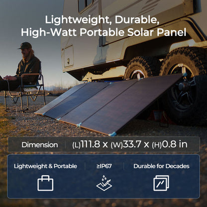 Renogy 400W Lightweight Portable Solar Panel Suitcase