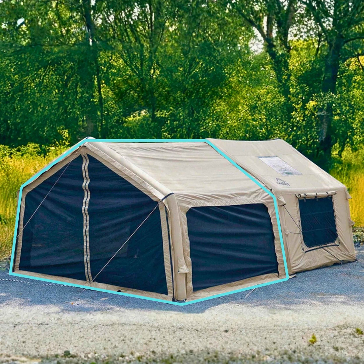 Coody AirTarp Beige - Inflatable Canopy for Tent 8.0