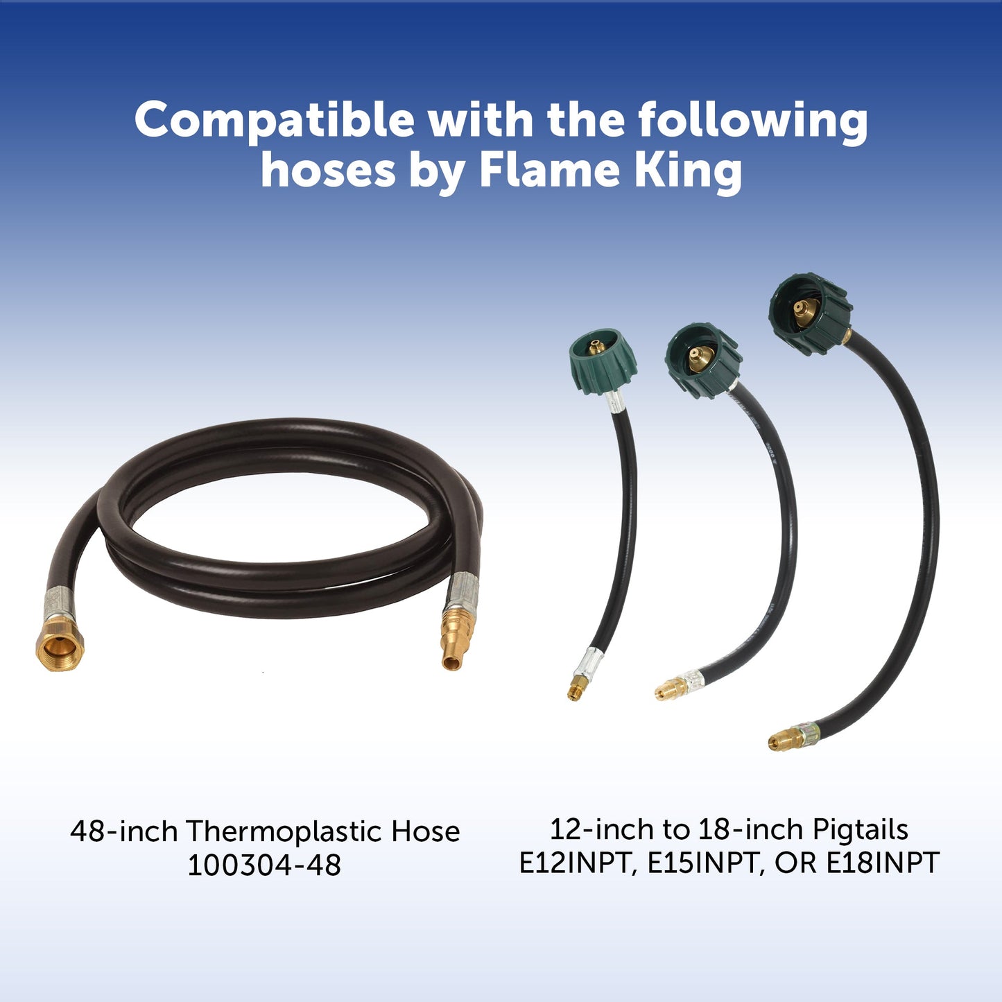 Flame King Auto Regulator with Pls Cover & Long Mount Bracket