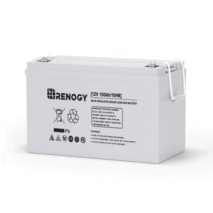 Renogy Deep Cycle AGM Battery 12 Volt 100Ah