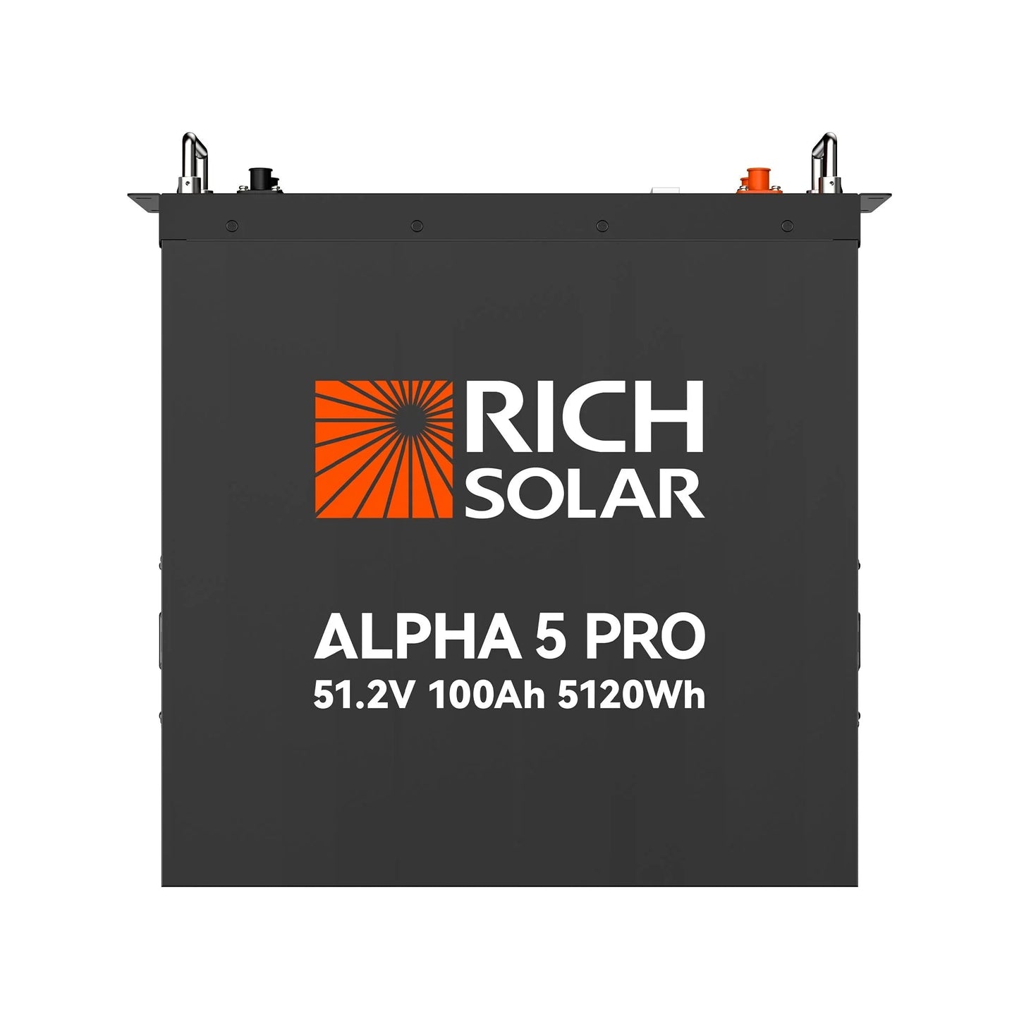 Rich Solar ALPHA 5 PRO 51.2V 100Ah LiFePO4 Battery Premium 48V Server Rack Lithium Battery for Residential, Commercial, RVs, Off-Grid