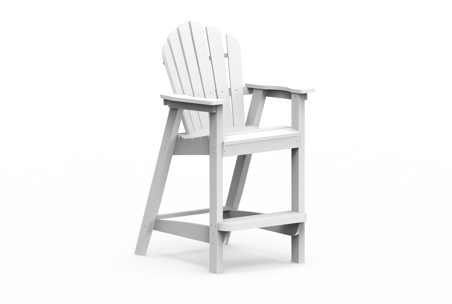 Seaside Casual Poly Adirondack Classic Bar Chair