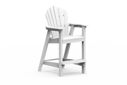 Seaside Casual Poly Adirondack Classic Bar Chair