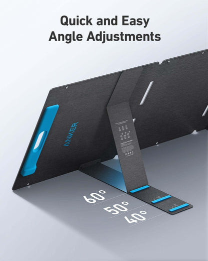 New Anker SOLIX 200W Bifacial Portable Solar Panel