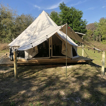 White Duck Outdoors Awning for Regatta Bell tents
