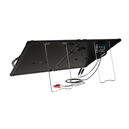 ACOPower Plk 120W Portable Solar Panel Kit, Lightweight Briefcase with 20A Charge Controller